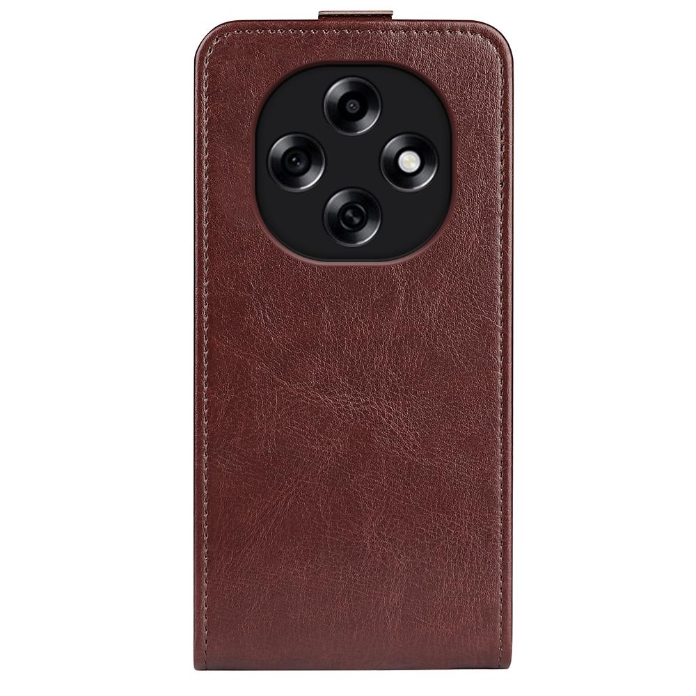 OPPO F31 5G Texture Vertical Flip Leather Wallet Case with Card Slot, PU TPU Shockproof Protective Cover, Anti-Drop Magnetic Folio Phone Case