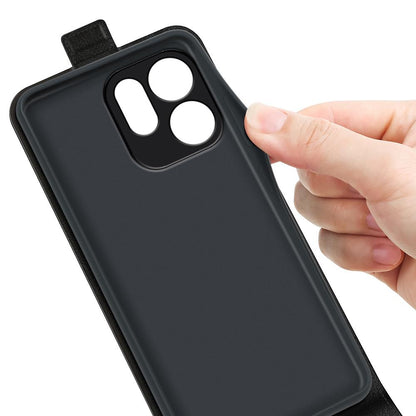 OPPO Reno15 Pro Texture Vertical Flip Leather Wallet Case with Card Slot, PU TPU Shockproof Protective Cover, Anti-Drop Magnetic Folio Phone Case