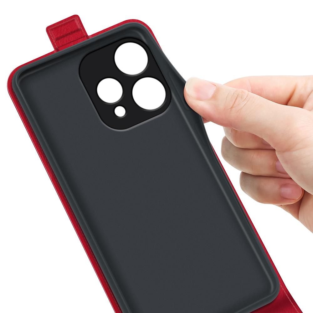 OPPO Reno15 5G Texture Vertical Flip Leather Wallet Case with Card Slot, PU TPU Shockproof Protective Cover, Anti-Drop Magnetic Folio Phone Case