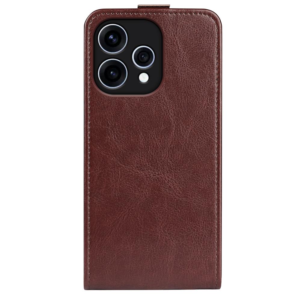 OPPO Reno15 5G Texture Vertical Flip Leather Wallet Case with Card Slot, PU TPU Shockproof Protective Cover, Anti-Drop Magnetic Folio Phone Case