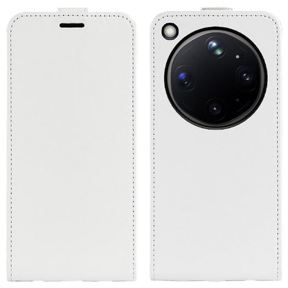 OPPO Find X9 Ultra Texture Vertical Flip Leather Wallet Case with Card Slot, PU TPU Shockproof Protective Cover, Anti-Drop Magnetic Folio Phone Case