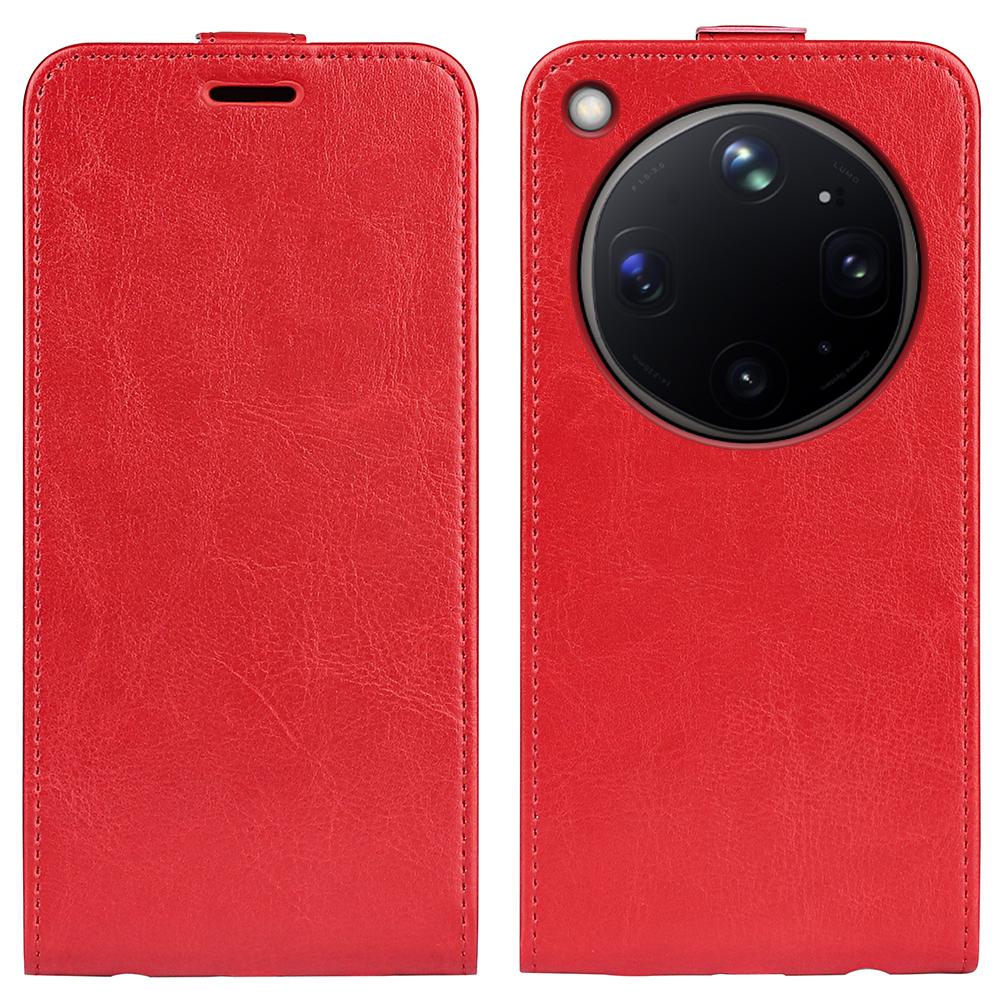 OPPO Find X9 Ultra Texture Vertical Flip Leather Wallet Case with Card Slot, PU TPU Shockproof Protective Cover, Anti-Drop Magnetic Folio Phone Case