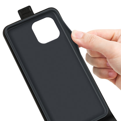 Apple iPhone 15 Texture Vertical Flip Leather Wallet Case with Card Slot, PU TPU Shockproof Protective Cover, Anti-Drop Magnetic Folio Phone Case