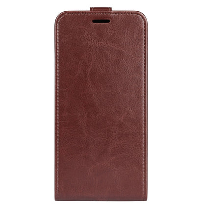 Apple iPhone 15 Pro Texture Vertical Flip Leather Wallet Case with Card Slot, PU TPU Shockproof Protective Cover, Anti-Drop Magnetic Folio Phone Case