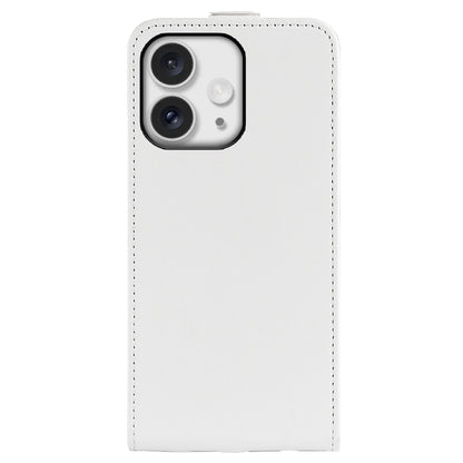 Apple iPhone 16 Pro Texture Vertical Flip Leather Wallet Case with Card Slot, PU TPU Shockproof Protective Cover, Anti-Drop Magnetic Folio Phone Case