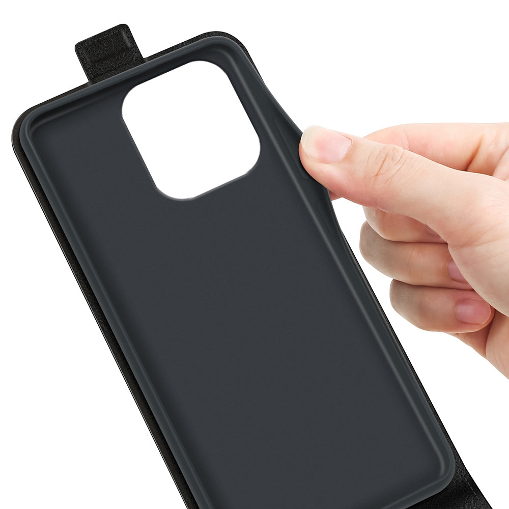 Apple iPhone 16 Pro Max Texture Vertical Flip Leather Wallet Case with Card Slot, PU TPU Shockproof Protective Cover, Anti-Drop Magnetic Folio Phone Case
