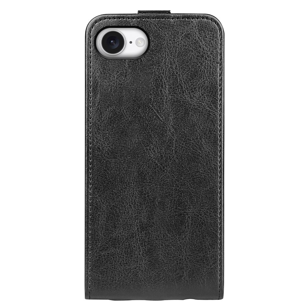 Apple iPhone 16e Texture Vertical Flip Leather Wallet Case with Card Slot, PU TPU Shockproof Protective Cover, Anti-Drop Magnetic Folio Phone Case