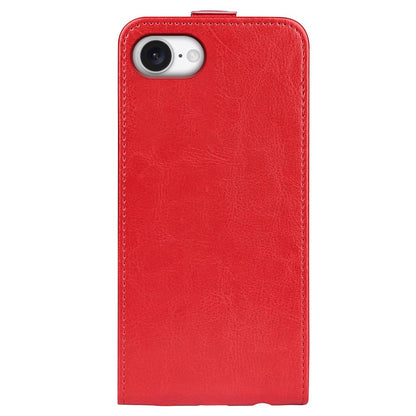 Apple iPhone 16e Texture Vertical Flip Leather Wallet Case with Card Slot, PU TPU Shockproof Protective Cover, Anti-Drop Magnetic Folio Phone Case