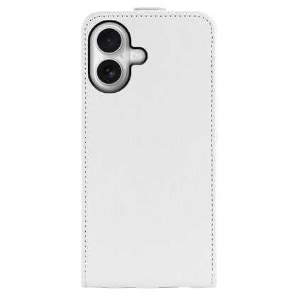 Apple iPhone 17 Texture Vertical Flip Leather Wallet Case with Card Slot, PU TPU Shockproof Protective Cover, Anti-Drop Magnetic Folio Phone Case