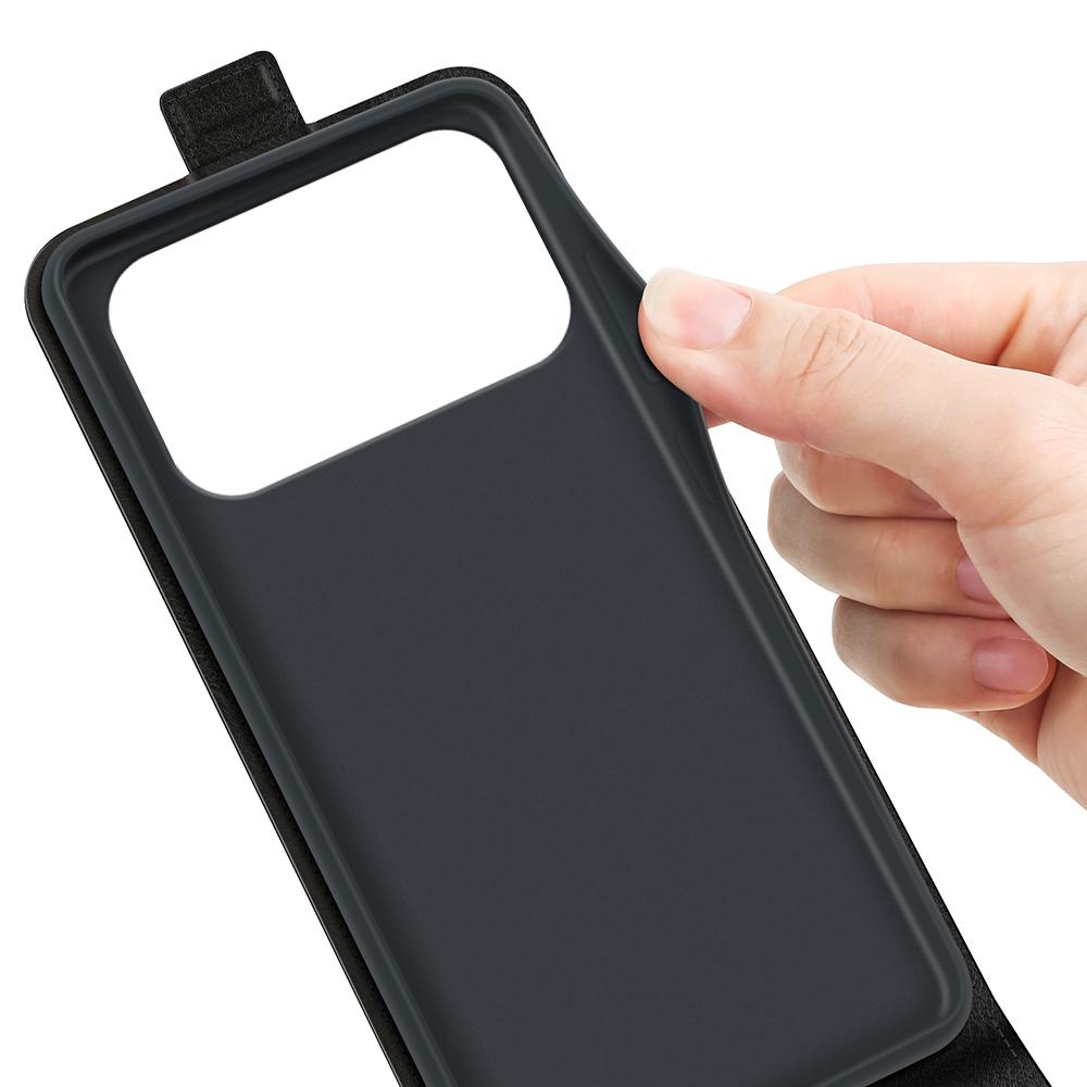 Apple iPhone 17 Pro Texture Vertical Flip Leather Wallet Case with Card Slot, PU TPU Shockproof Protective Cover, Anti-Drop Magnetic Folio Phone Case