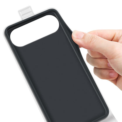 Apple iPhone Air Texture Vertical Flip Leather Wallet Case with Card Slot, PU TPU Shockproof Protective Cover, Anti-Drop Magnetic Folio Phone Case