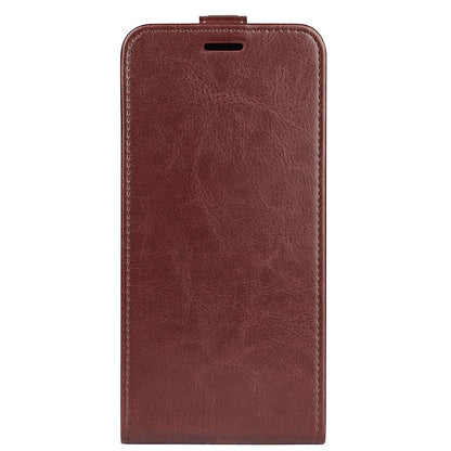 Apple iPhone 17 Pro Max Texture Vertical Flip Leather Wallet Case with Card Slot, PU TPU Shockproof Protective Cover, Anti-Drop Magnetic Folio Phone Case