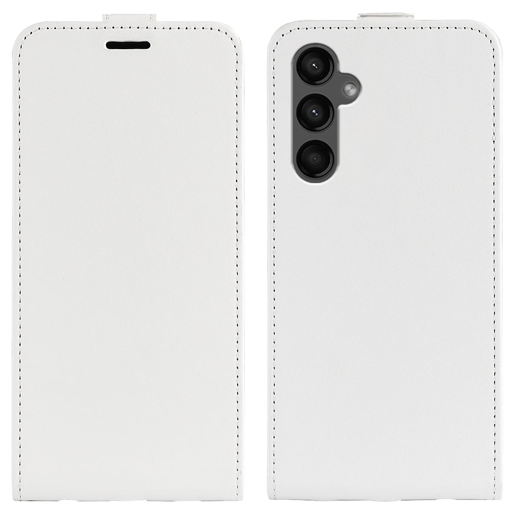 Samsung Galaxy A15 Texture Vertical Flip Leather Wallet Case with Card Slot, PU TPU Shockproof Protective Cover, Anti-Drop Magnetic Folio Phone Case