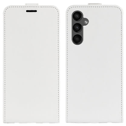 Samsung Galaxy A15 Texture Vertical Flip Leather Wallet Case with Card Slot, PU TPU Shockproof Protective Cover, Anti-Drop Magnetic Folio Phone Case