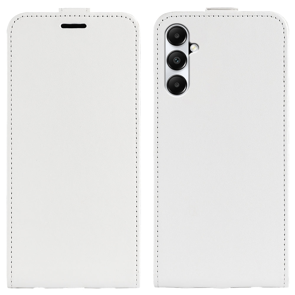 Samsung Galaxy A05s Texture Vertical Flip Leather Wallet Case with Card Slot, PU TPU Shockproof Protective Cover, Anti-Drop Magnetic Folio Phone Case