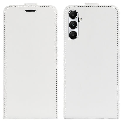 Samsung Galaxy A05s Texture Vertical Flip Leather Wallet Case with Card Slot, PU TPU Shockproof Protective Cover, Anti-Drop Magnetic Folio Phone Case