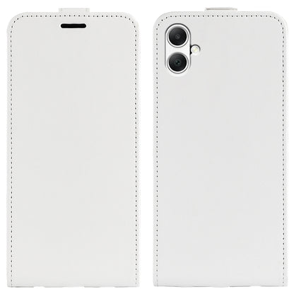 Samsung Galaxy A05 Texture Vertical Flip Leather Wallet Case with Card Slot, PU TPU Shockproof Protective Cover, Anti-Drop Magnetic Folio Phone Case