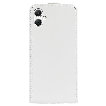 Samsung Galaxy A05 Texture Vertical Flip Leather Wallet Case with Card Slot, PU TPU Shockproof Protective Cover, Anti-Drop Magnetic Folio Phone Case