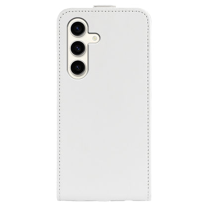 Samsung Galaxy S24+ 5G Texture Vertical Flip Leather Wallet Case with Card Slot, PU TPU Shockproof Protective Cover, Anti-Drop Magnetic Folio Phone Case