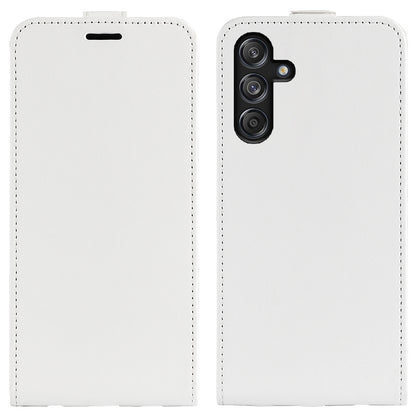 Samsung Galaxy M55 5G Texture Vertical Flip Leather Wallet Case with Card Slot, PU TPU Shockproof Protective Cover, Anti-Drop Magnetic Folio Phone Case