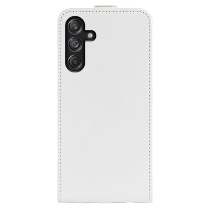 Samsung Galaxy M55 5G Texture Vertical Flip Leather Wallet Case with Card Slot, PU TPU Shockproof Protective Cover, Anti-Drop Magnetic Folio Phone Case