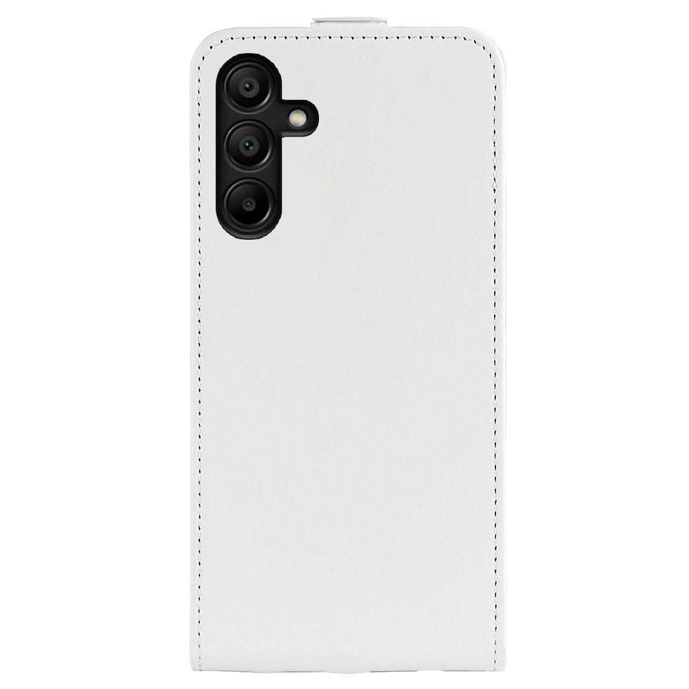 Samsung Galaxy M15 5G Texture Vertical Flip Leather Wallet Case with Card Slot, PU TPU Shockproof Protective Cover, Anti-Drop Magnetic Folio Phone Case