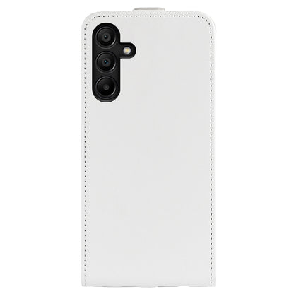 Samsung Galaxy M15 5G Texture Vertical Flip Leather Wallet Case with Card Slot, PU TPU Shockproof Protective Cover, Anti-Drop Magnetic Folio Phone Case
