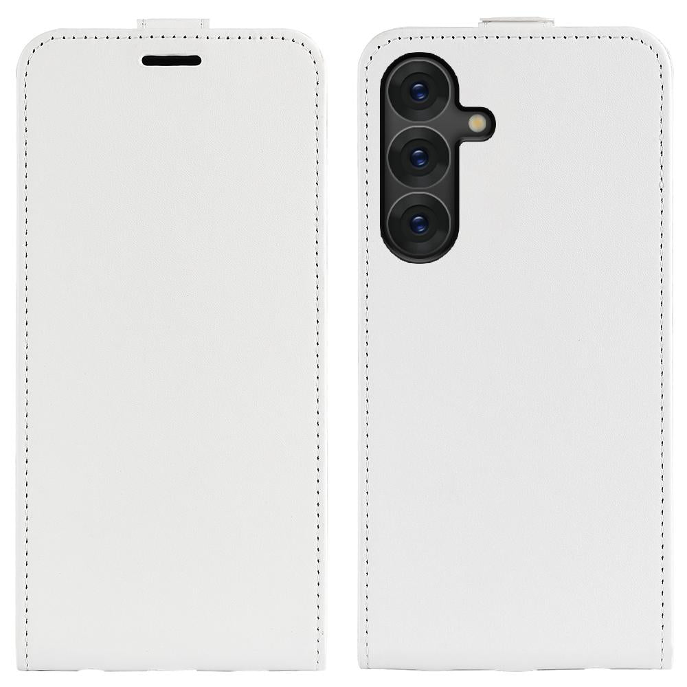 Samsung Galaxy S25 Ultra 5G Texture Vertical Flip Leather Wallet Case with Card Slot, PU TPU Shockproof Protective Cover, Anti-Drop Magnetic Folio Phone Case