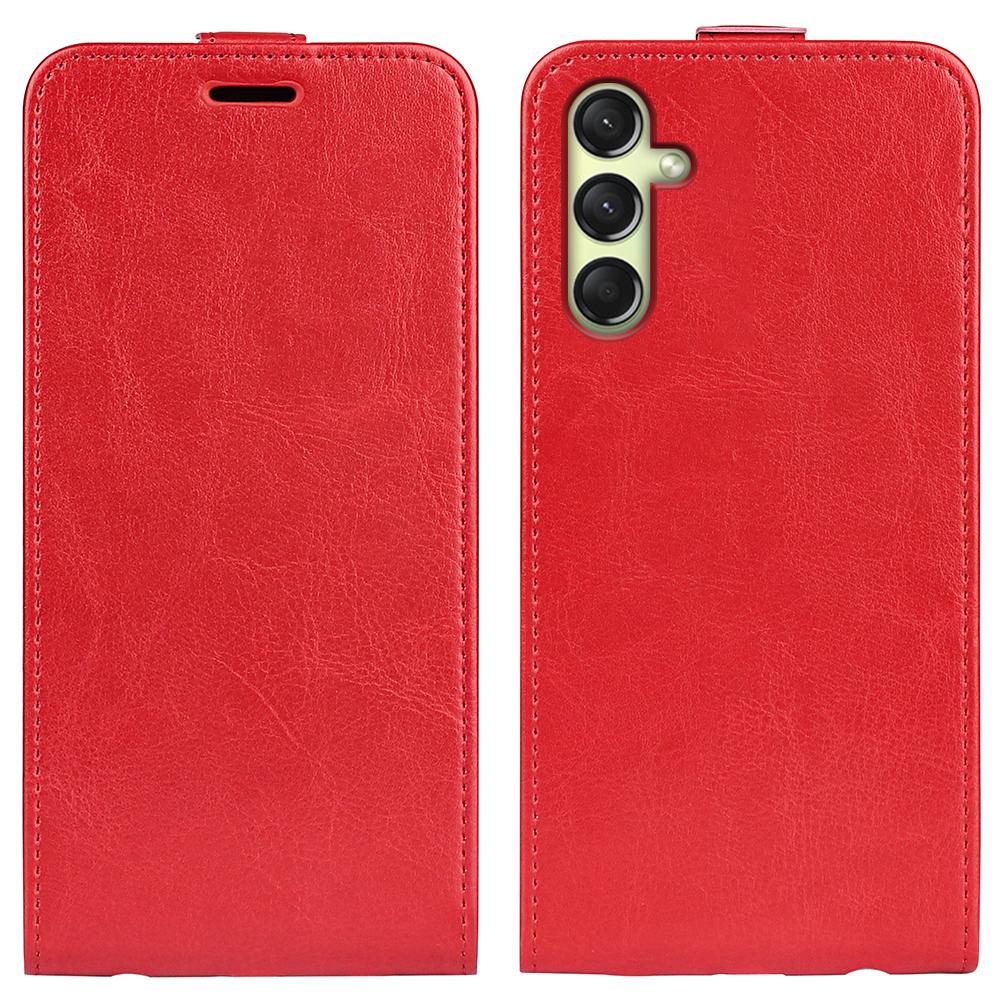 Samsung Galaxy A16 5G Texture Vertical Flip Leather Wallet Case with Card Slot, PU TPU Shockproof Protective Cover, Anti-Drop Magnetic Folio Phone Case