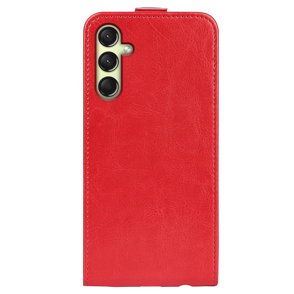 Samsung Galaxy A16 5G Texture Vertical Flip Leather Wallet Case with Card Slot, PU TPU Shockproof Protective Cover, Anti-Drop Magnetic Folio Phone Case