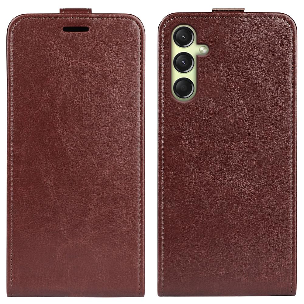 Samsung Galaxy A16 5G Texture Vertical Flip Leather Wallet Case with Card Slot, PU TPU Shockproof Protective Cover, Anti-Drop Magnetic Folio Phone Case