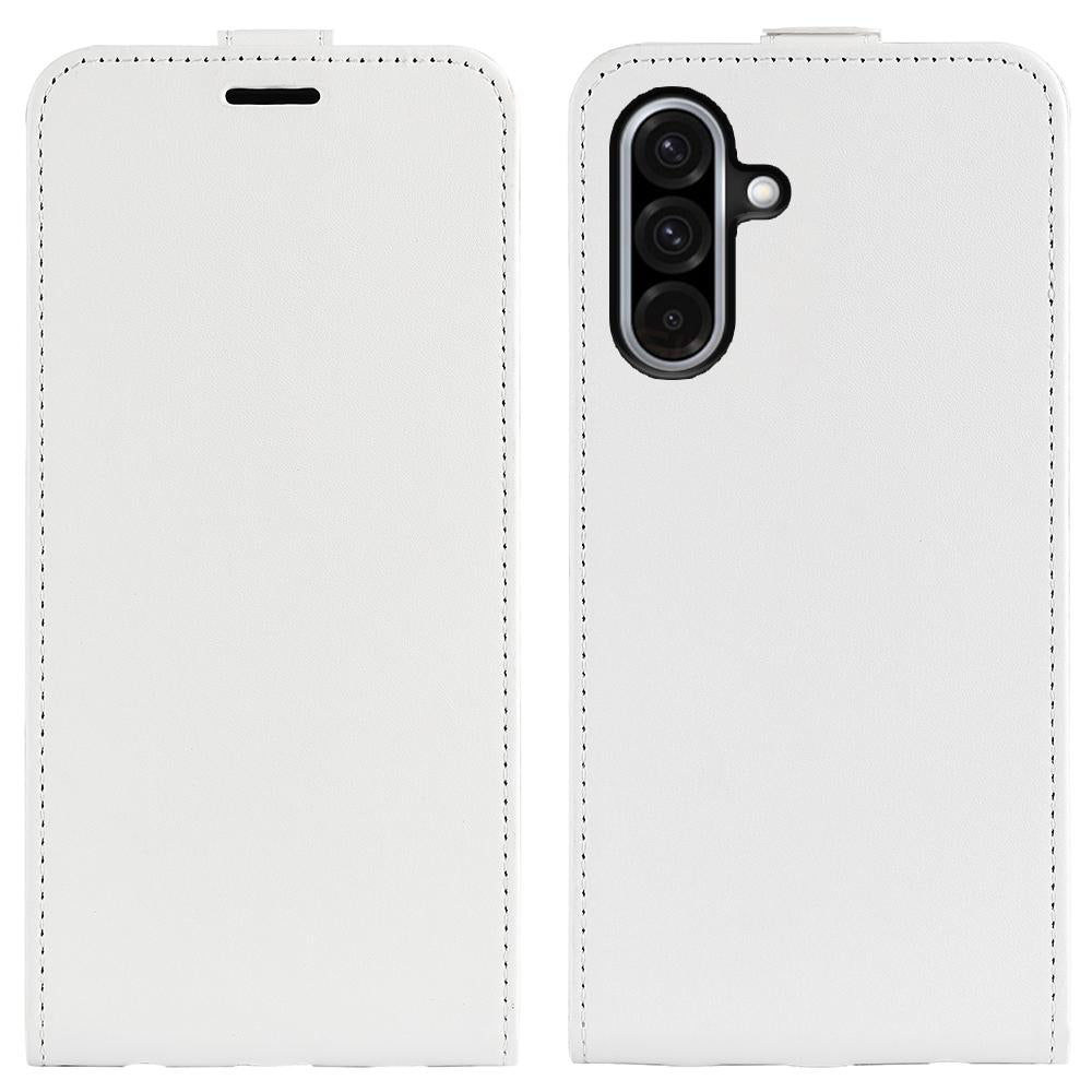 Samsung Galaxy A36 Texture Vertical Flip Leather Wallet Case with Card Slot, PU TPU Shockproof Protective Cover, Anti-Drop Magnetic Folio Phone Case