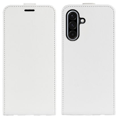 Samsung Galaxy A36 Texture Vertical Flip Leather Wallet Case with Card Slot, PU TPU Shockproof Protective Cover, Anti-Drop Magnetic Folio Phone Case