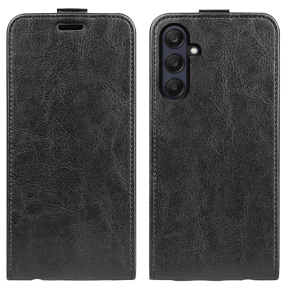 Samsung Galaxy A26 5G Texture Vertical Flip Leather Wallet Case with Card Slot, PU TPU Shockproof Protective Cover, Anti-Drop Magnetic Folio Phone Case