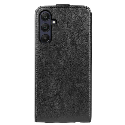Samsung Galaxy A26 5G Texture Vertical Flip Leather Wallet Case with Card Slot, PU TPU Shockproof Protective Cover, Anti-Drop Magnetic Folio Phone Case