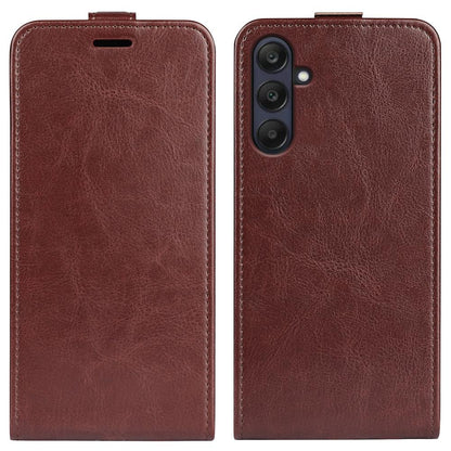 Samsung Galaxy A26 5G Texture Vertical Flip Leather Wallet Case with Card Slot, PU TPU Shockproof Protective Cover, Anti-Drop Magnetic Folio Phone Case