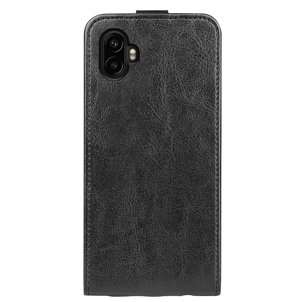 Samsung Galaxy Xcover 7 Pro Texture Vertical Flip Leather Wallet Case with Card Slot, PU TPU Shockproof Protective Cover, Anti-Drop Magnetic Folio Phone Case