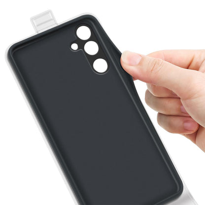 Samsung Galaxy F16 Texture Vertical Flip Leather Wallet Case with Card Slot, PU TPU Shockproof Protective Cover, Anti-Drop Magnetic Folio Phone Case