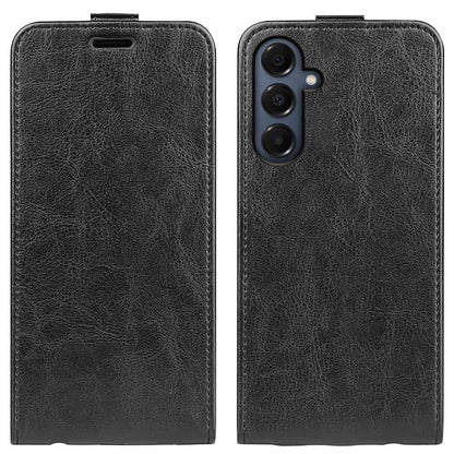 Samsung Galaxy A17 5G Texture Vertical Flip Leather Wallet Case with Card Slot, PU TPU Shockproof Protective Cover, Anti-Drop Magnetic Folio Phone Case