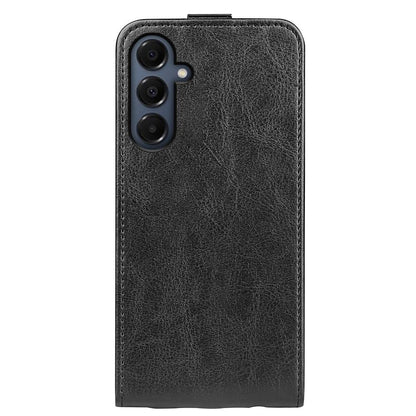 Samsung Galaxy A17 5G Texture Vertical Flip Leather Wallet Case with Card Slot, PU TPU Shockproof Protective Cover, Anti-Drop Magnetic Folio Phone Case