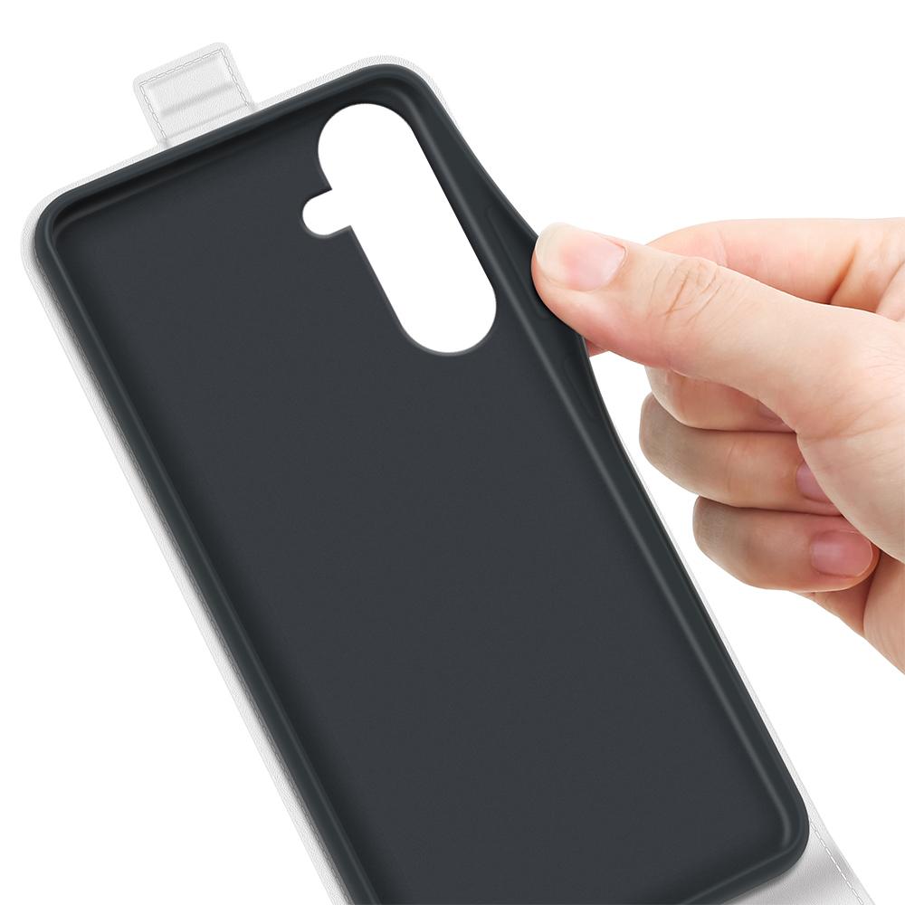 Samsung Galaxy A17 5G Texture Vertical Flip Leather Wallet Case with Card Slot, PU TPU Shockproof Protective Cover, Anti-Drop Magnetic Folio Phone Case
