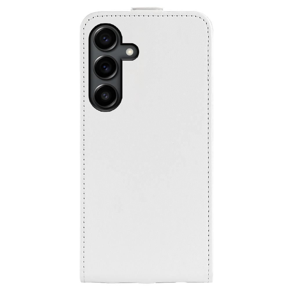 Samsung Galaxy S25 FE 5G Texture Vertical Flip Leather Wallet Case with Card Slot, PU TPU Shockproof Protective Cover, Anti-Drop Magnetic Folio Phone Case