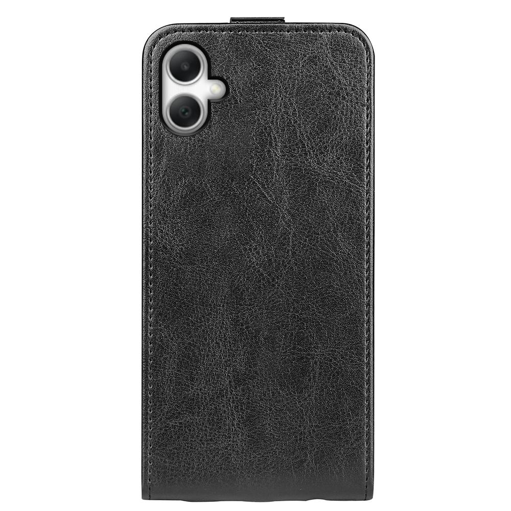 Samsung Galaxy A07 4G Texture Vertical Flip Leather Wallet Case with Card Slot, PU TPU Shockproof Protective Cover, Anti-Drop Magnetic Folio Phone Case