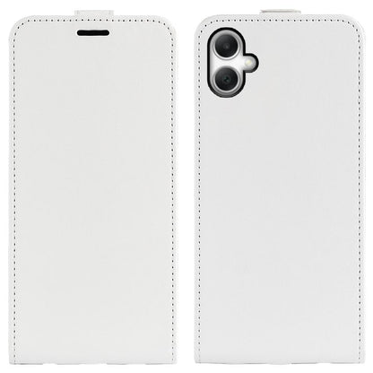 Samsung Galaxy A07 4G Texture Vertical Flip Leather Wallet Case with Card Slot, PU TPU Shockproof Protective Cover, Anti-Drop Magnetic Folio Phone Case