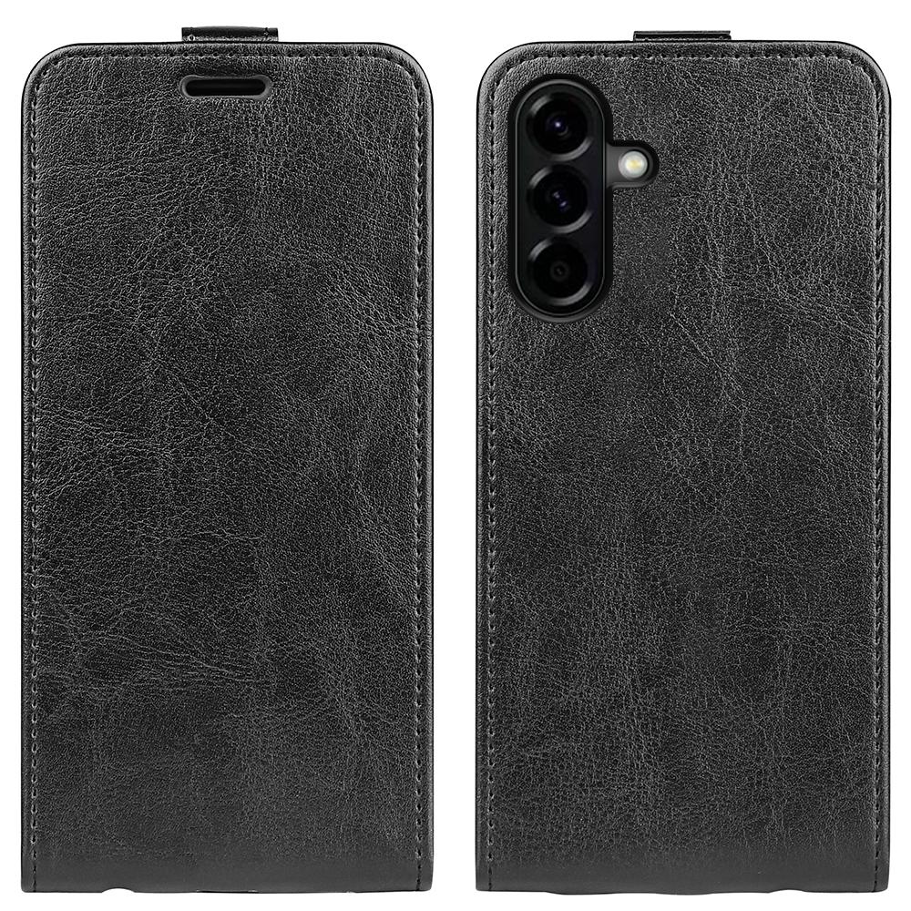 Samsung Galaxy A57 5G Texture Vertical Flip Leather Wallet Case with Card Slot, PU TPU Shockproof Protective Cover, Anti-Drop Magnetic Folio Phone Case