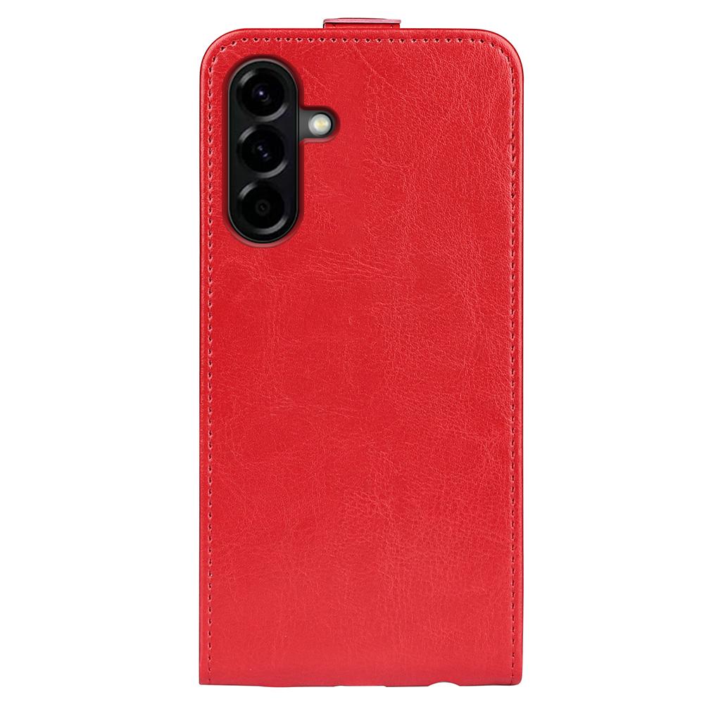 Samsung Galaxy A57 5G Texture Vertical Flip Leather Wallet Case with Card Slot, PU TPU Shockproof Protective Cover, Anti-Drop Magnetic Folio Phone Case