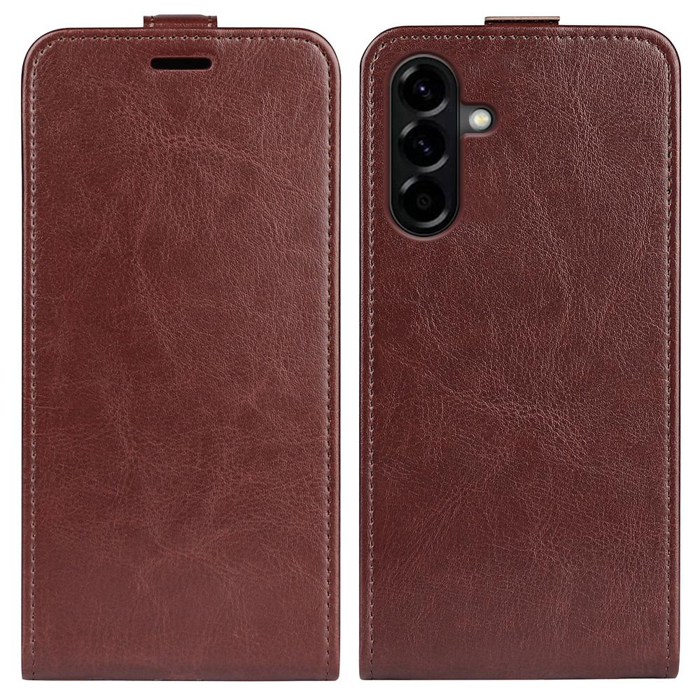 Samsung Galaxy A57 5G Texture Vertical Flip Leather Wallet Case with Card Slot, PU TPU Shockproof Protective Cover, Anti-Drop Magnetic Folio Phone Case