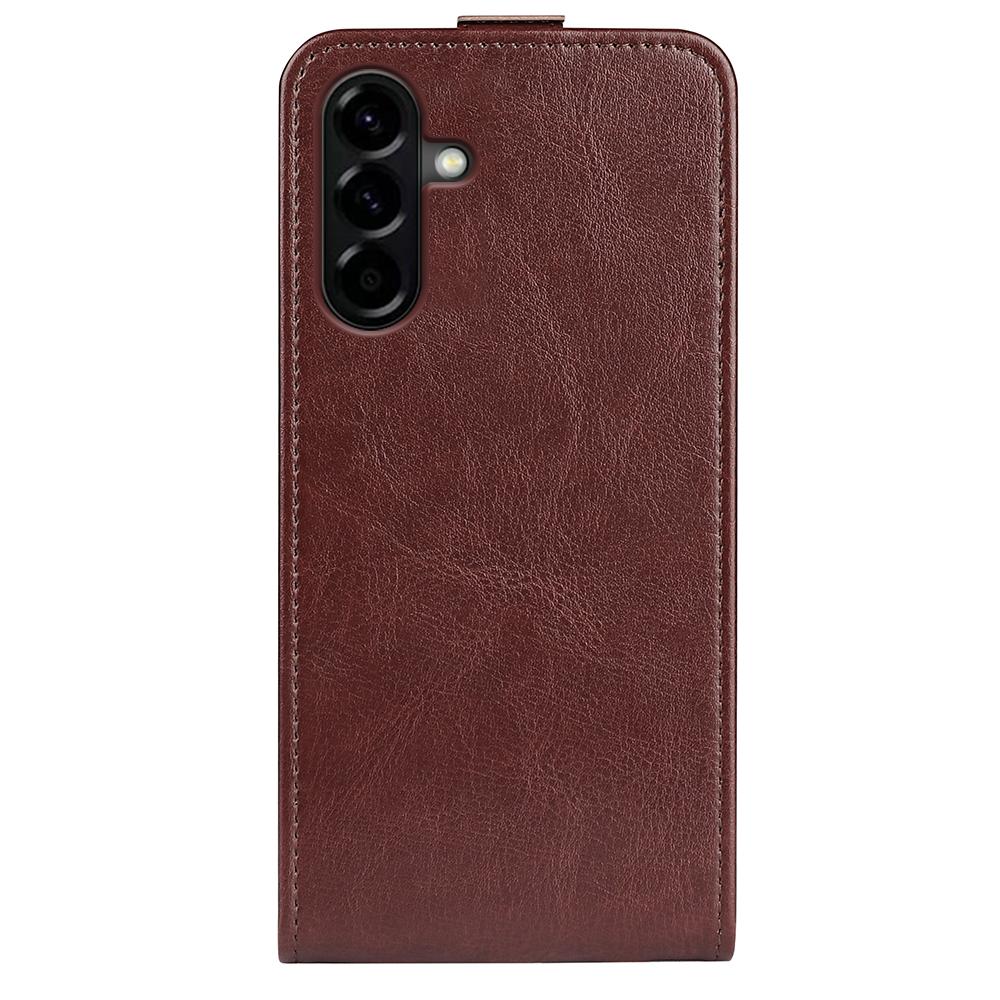 Samsung Galaxy A57 5G Texture Vertical Flip Leather Wallet Case with Card Slot, PU TPU Shockproof Protective Cover, Anti-Drop Magnetic Folio Phone Case