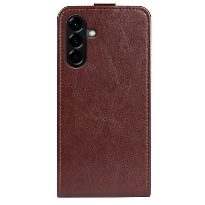 Samsung Galaxy A57 5G Texture Vertical Flip Leather Wallet Case with Card Slot, PU TPU Shockproof Protective Cover, Anti-Drop Magnetic Folio Phone Case