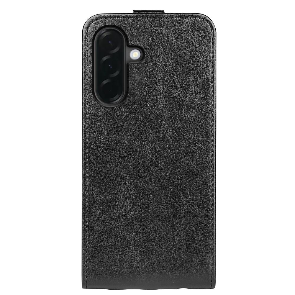 Samsung Galaxy A37 5G Texture Vertical Flip Leather Wallet Case with Card Slot, PU TPU Shockproof Protective Cover, Anti-Drop Magnetic Folio Phone Case